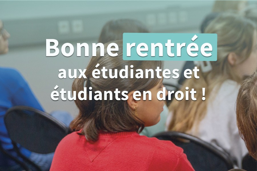 Bonne rentrée aux étudiants FR
